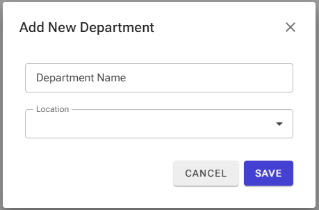 Add Department